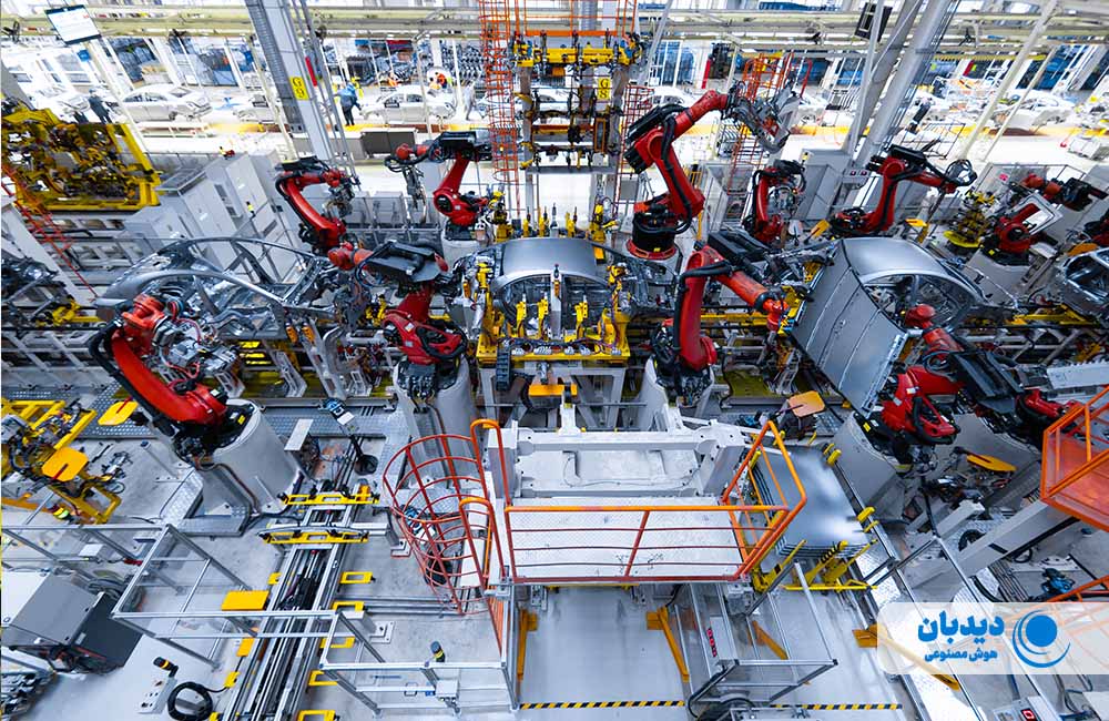 سیستم بینایی ماشین صنعتی